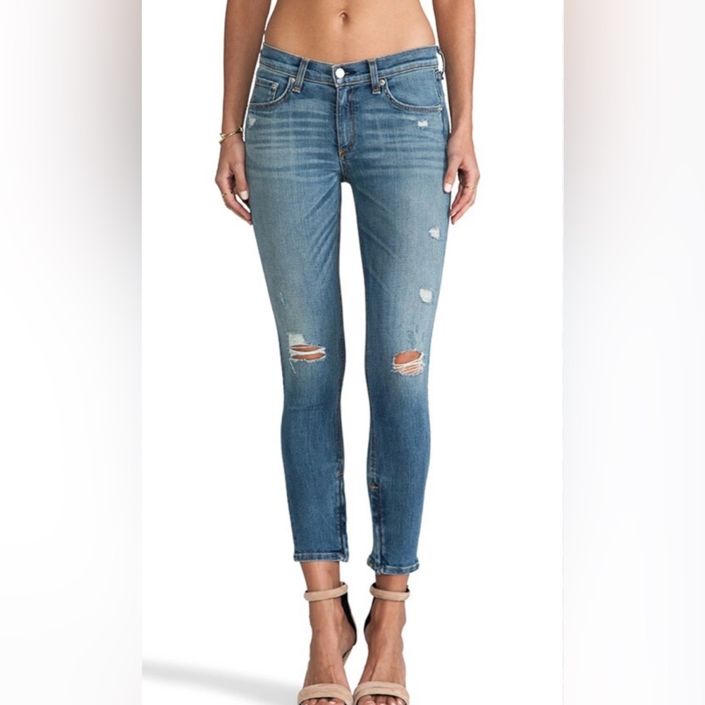 rag & bone - Zipper Capri Jeans - Size 27